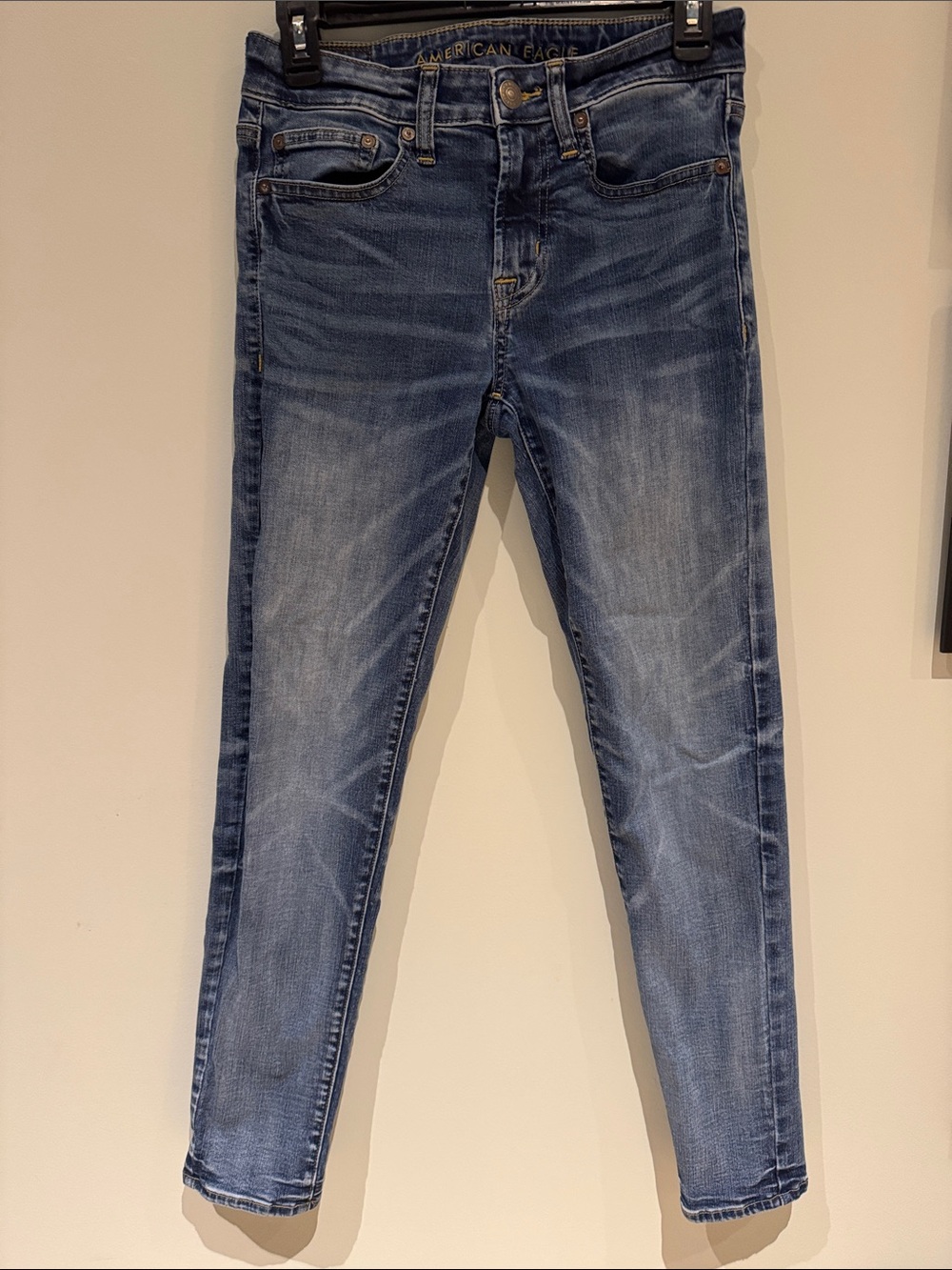 American Eagle Outfitters Mid Wash Skinny Jeans